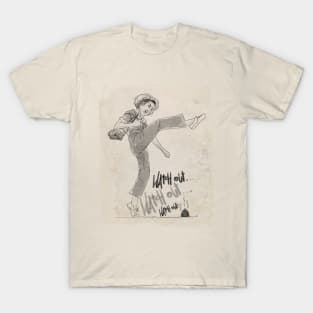 Watch Out O'malley Vintage BW T-Shirt